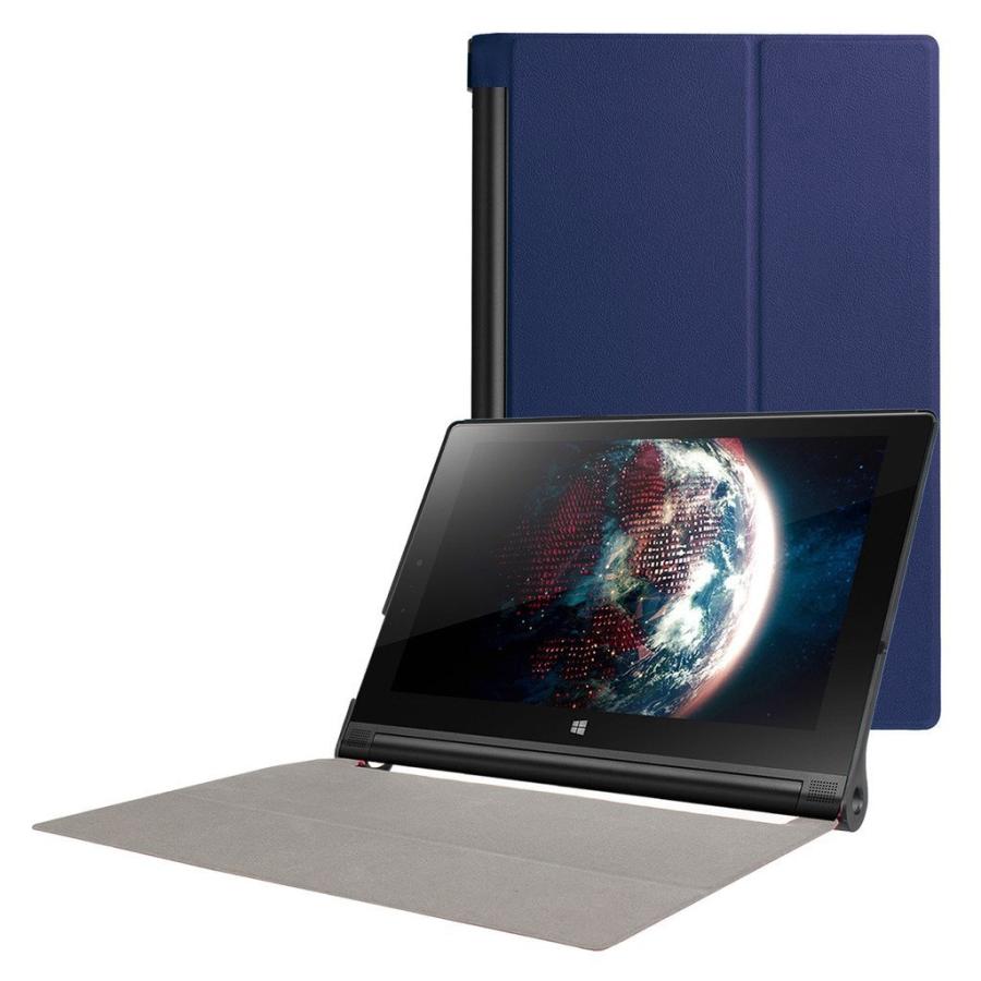ヨガタブ3 Yoga Tab 3 X50F専用保護ケース 10.1インチタブレット専用開閉式軽量薄型スタンド超薄型 スリム ケース カバー｜royal-monster｜02