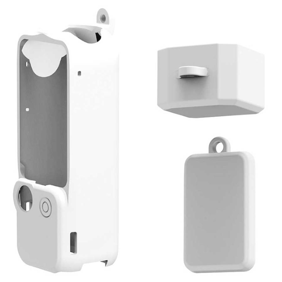 送料無料】DJI Osmo Pocket 3 用 シリコンカバー +レンズキャップ 