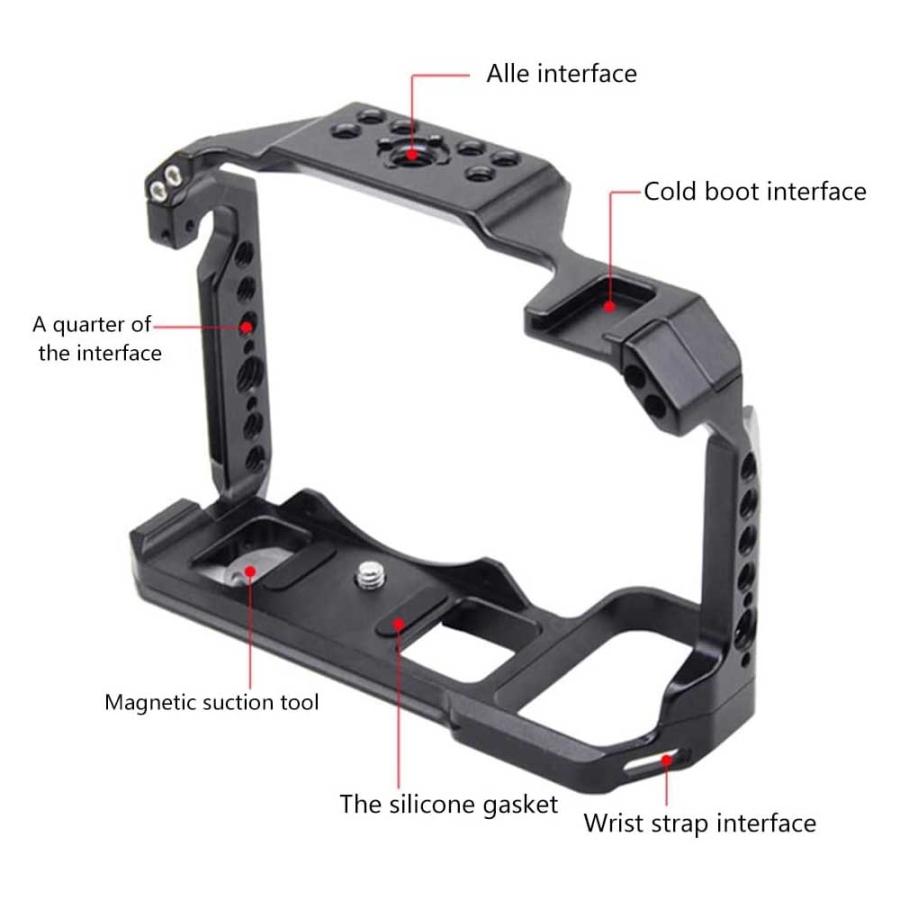 ニコン（Nikon） Nikon Z5 Z6 Z7 Z6II Z7II 用 カメラフルケージ 延長