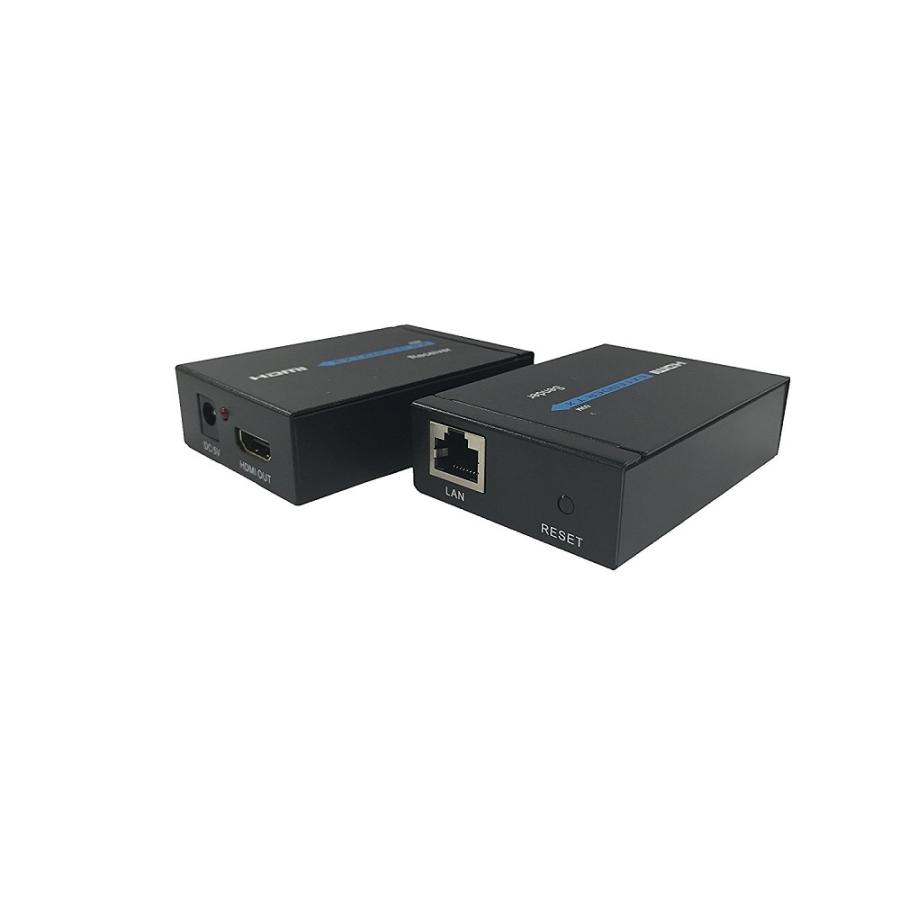 HDMI延長器 1080P対応 60m延長 HDCP対応 高速信号 LANケーブル 分配器