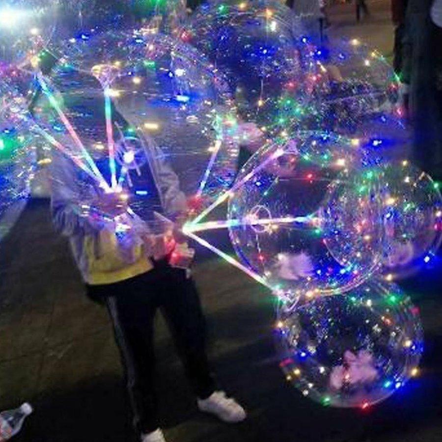 光るLED風船 バルーン(10個セット） クリスマス 飾り 光る気球 お祭りイベント パーティー ライブ 風船気球 発光ボール 結婚式 パーティーなど｜royal-monster｜04