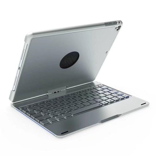 iPad 第5世代 128GB Silver 　キーボード　バッグ付 アイパッド iPad 第5世代 / 第6世代 9.7インチ キーボード付ケース 360