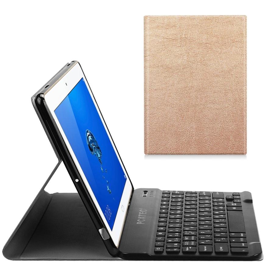 ドコモ dtab d-01K / MediaPad M3 Lite10 wp / Honor WaterPlay 10.1 専用 超薄レザーケース付き Bluetooth キーボードUS配列日本語かな入力対応｜royal-monster｜14