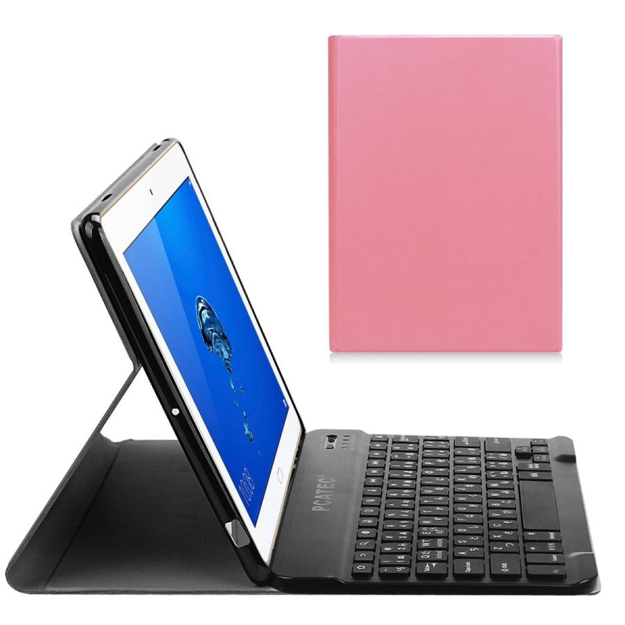 ドコモ dtab d-01K / MediaPad M3 Lite10 wp / Honor WaterPlay 10.1 専用 超薄レザーケース付き Bluetooth キーボードUS配列日本語かな入力対応｜royal-monster｜07