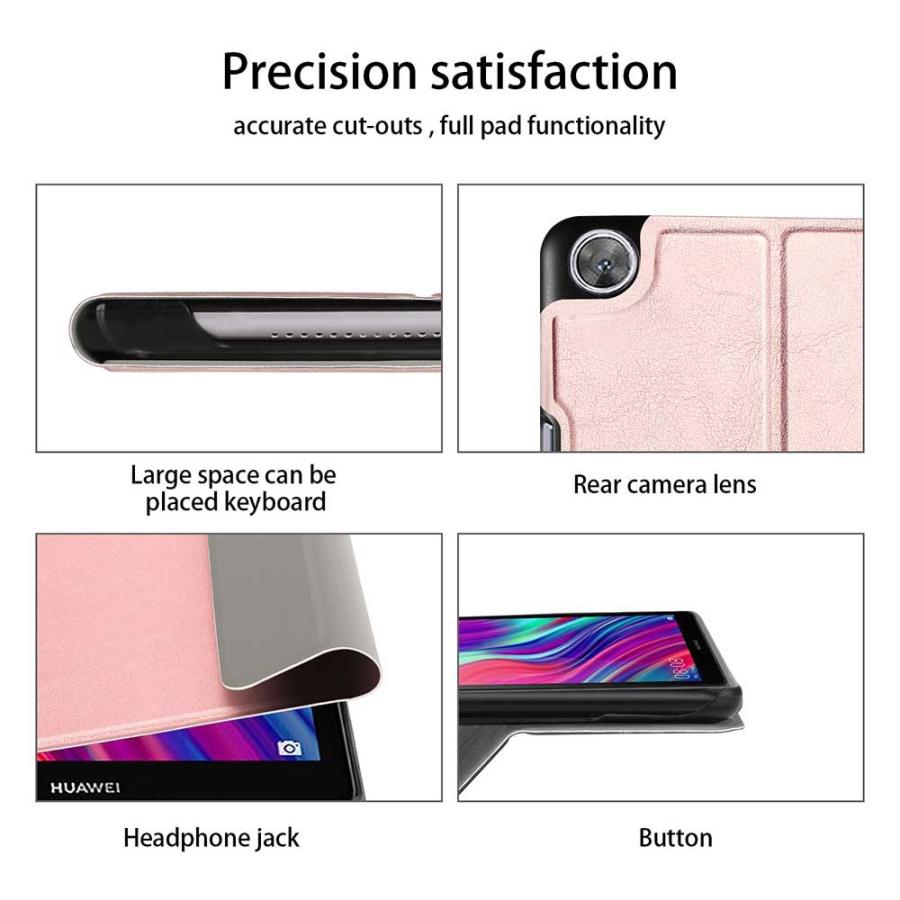 MediaPad M HUAWEI M5 lite 8超薄ケース付き Bluetooth キーボード US