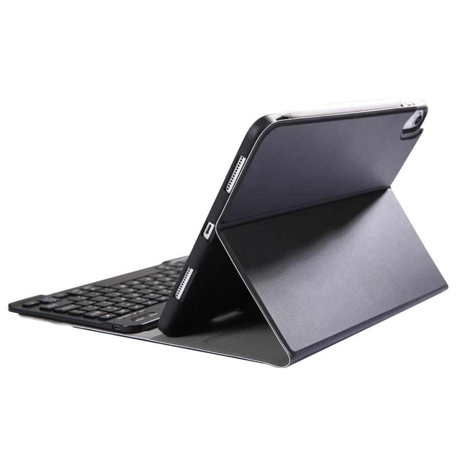アイパッド プロ Bluetoothキーボード ケース iPad 10.2 第8 / 第7世代 iPad Pro 第2/第1世代 選択可能 超薄ハードケース カバー ペンシル収納付き スタンド機能|royal-monster|04