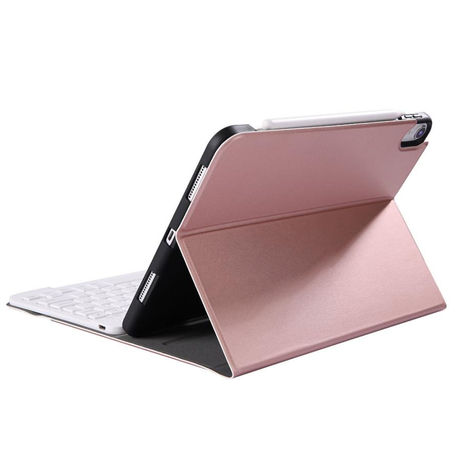アイパッド プロ Bluetoothキーボード ケース iPad 10.2 第8 / 第7世代 iPad Pro 第2/第1世代 選択可能 超薄ハードケース カバー ペンシル収納付き スタンド機能|royal-monster|05