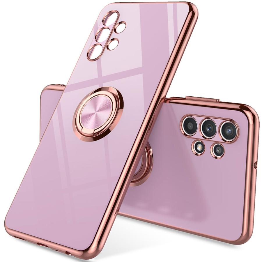 Galaxy A A32 5G SCG08 スマホケース カバー ソフトケース リング TPU