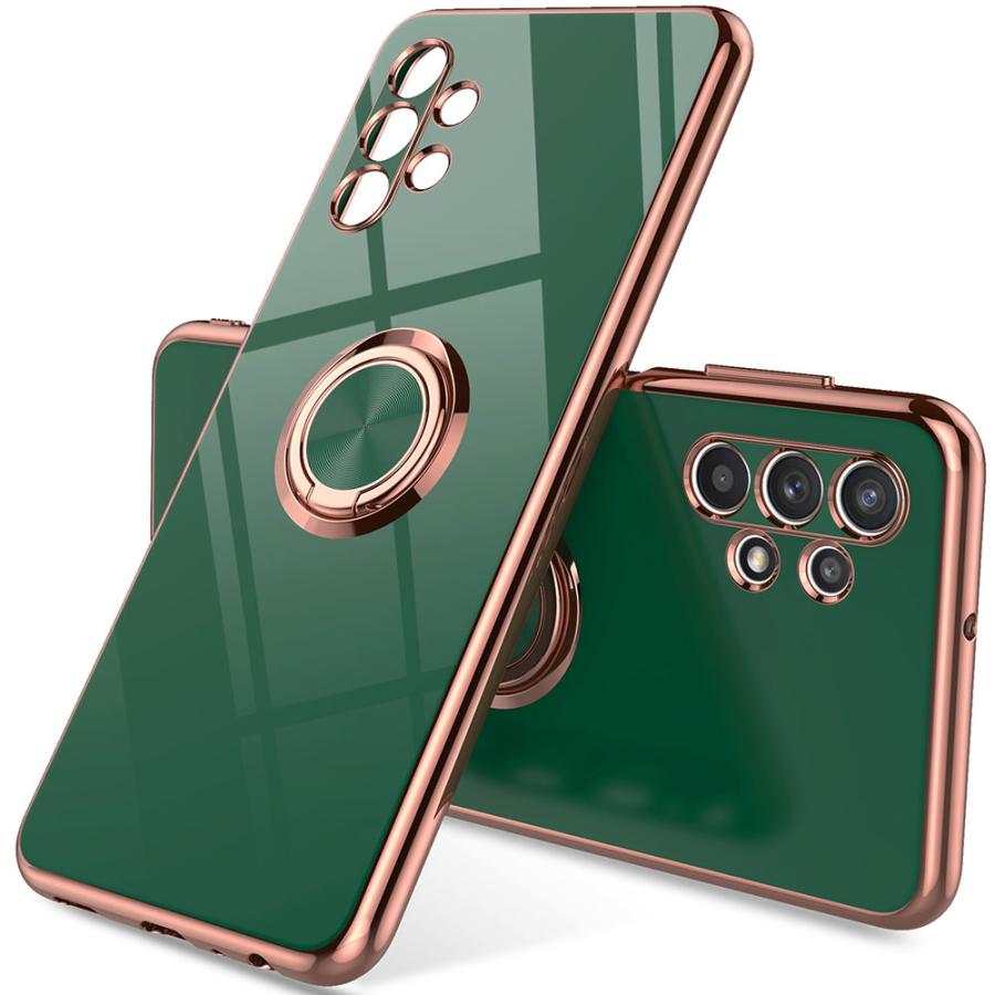 Galaxy A A32 5G SCG08 スマホケース カバー ソフトケース リング TPU