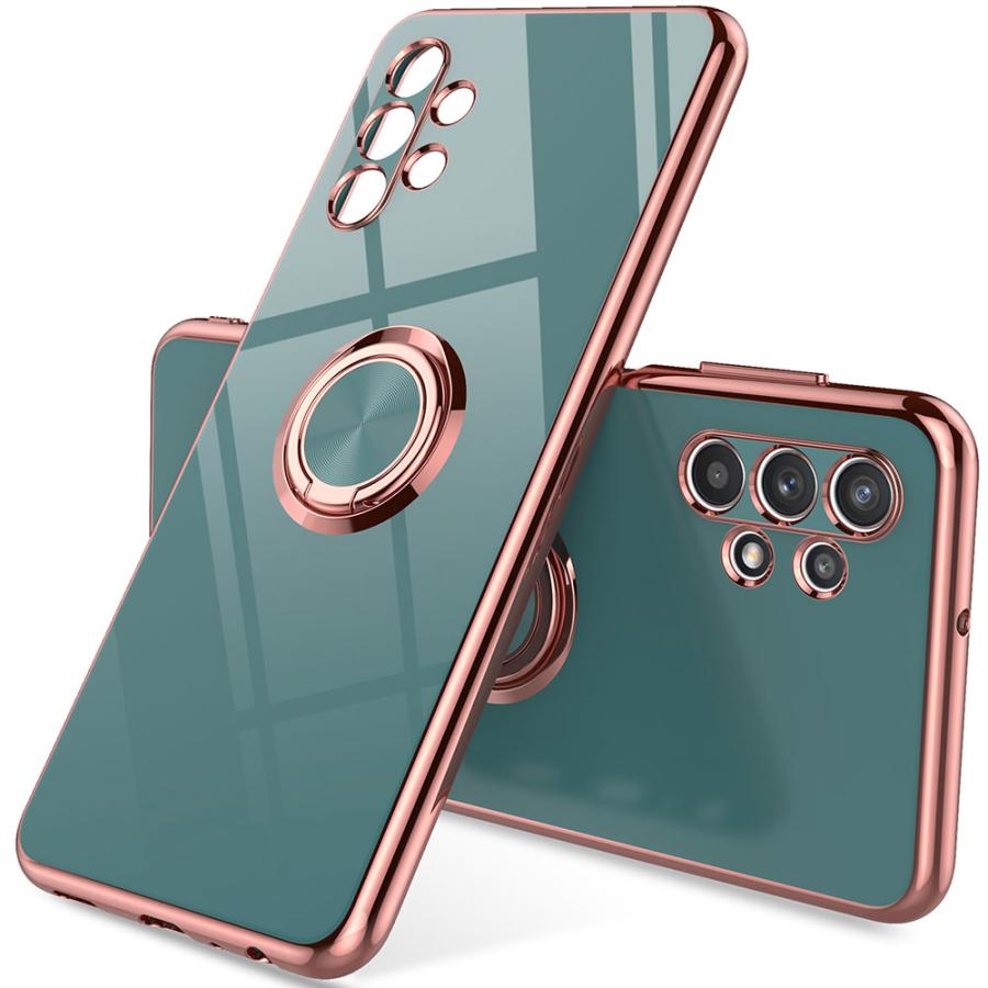 Galaxy A A32 5G SCG08 スマホケース カバー ソフトケース リング TPU