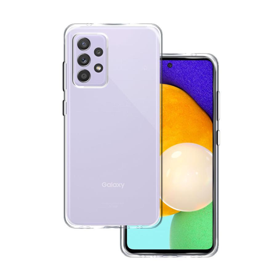 Galaxy A52 5G SC-53B docomo ソフトケース TPU 保護ケース 耐衝撃 