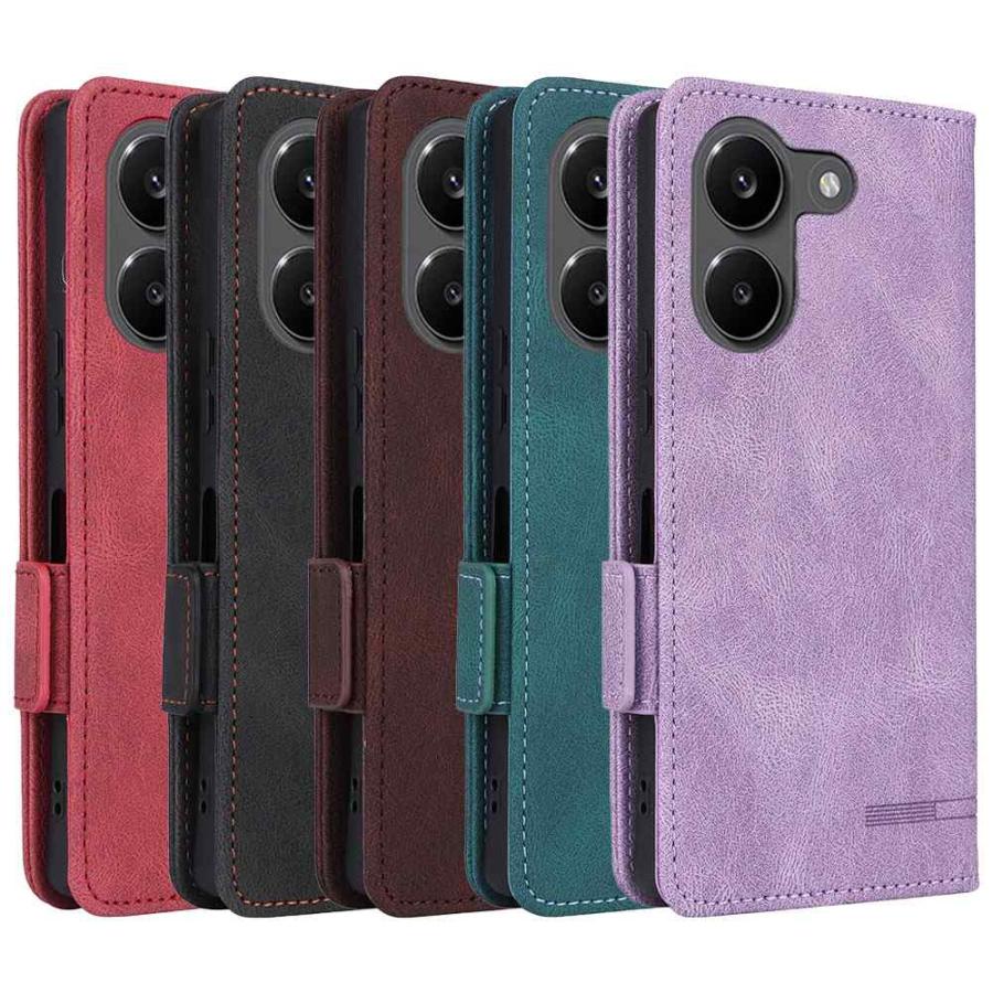 Xiaomi POCO X8 Pro スマホPUレザーカバー ケース 手帳型 マグネット