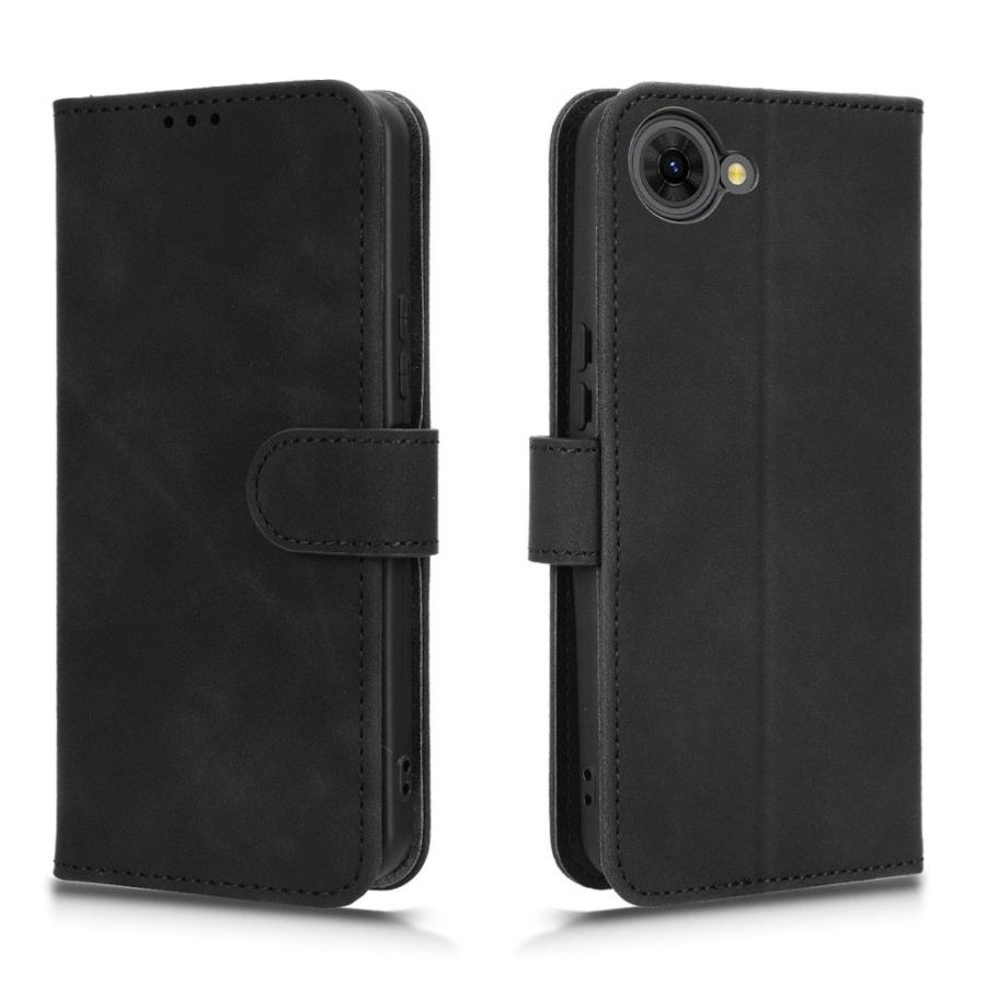 【極美品】nubia S2 ワイモバイル版 ブラック（おまけケース付き） ワイモバイル nubia S2 A504ZT 用 S2R / S2e Lite ケース 手帳型