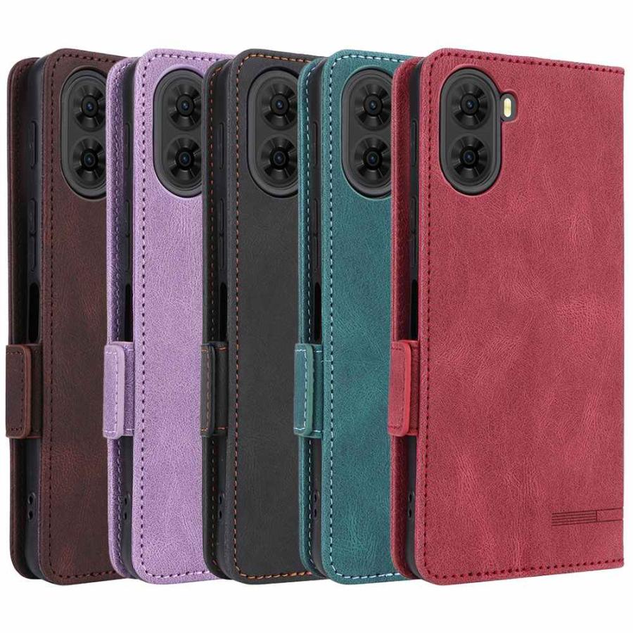 nubia S2 A504ZT S2R / S2e Lite 用 スマホPUレザーカバー ケース 手帳