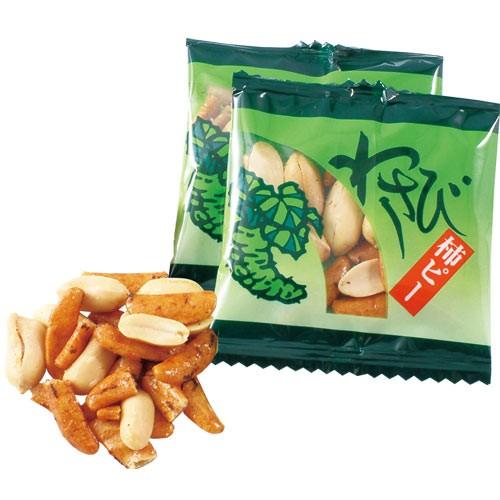 池辺食品のわさび柿ピー 約10g×50コ入 : ロイヤルネット通販 夢創蔵