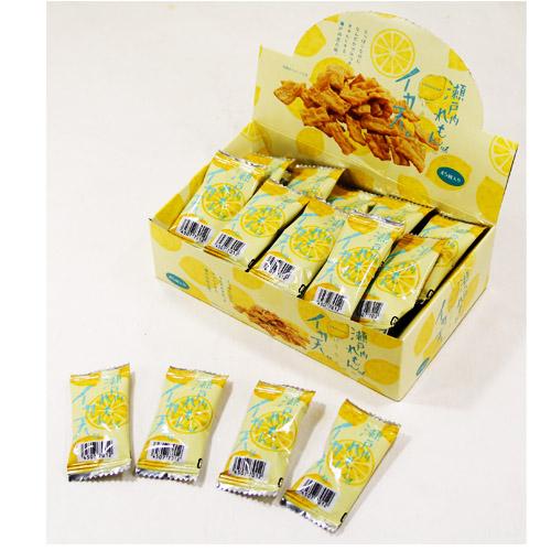 タクマ食品 イカ天 瀬戸内レモン味 45個×3箱 : ロイヤルネット通販 夢