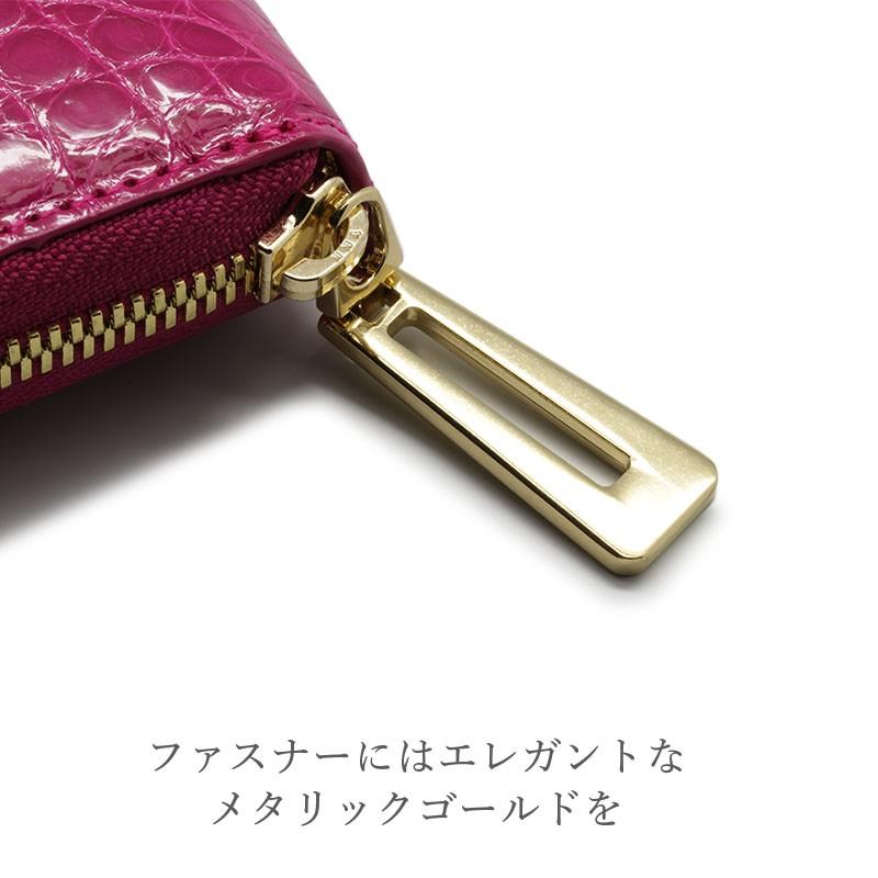 財布 クロコダイル レディース ラウンドファスナー 長財布 財布 クロコダイル レディース ラウンドファスナー 長財布