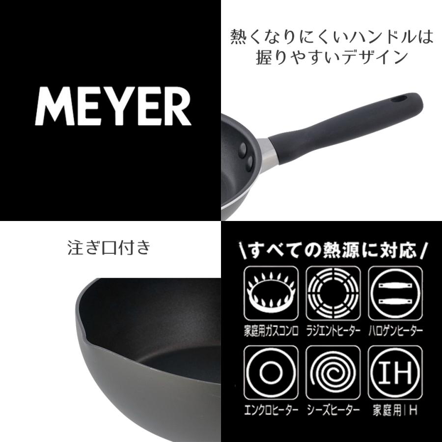 MEYER マイヤー ディープパン 24センチ IH対応 ガス火対応 | ih IH