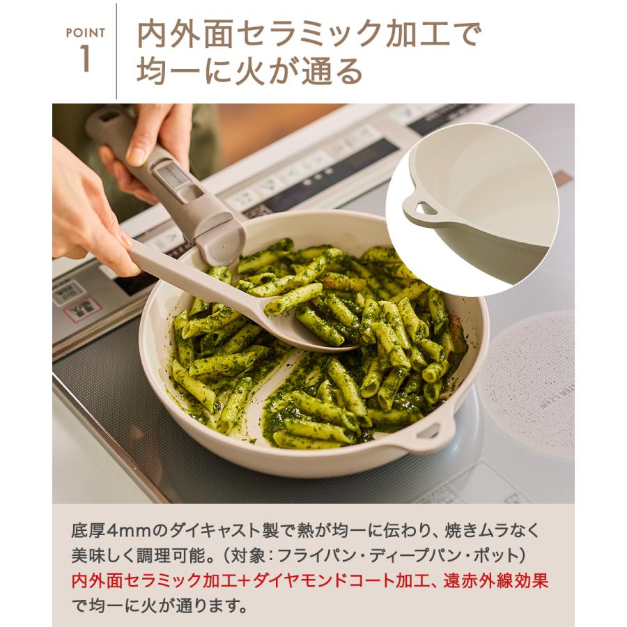 爆買 【公式販売店】 フライパン セット SONOMA | IH ガス火対応