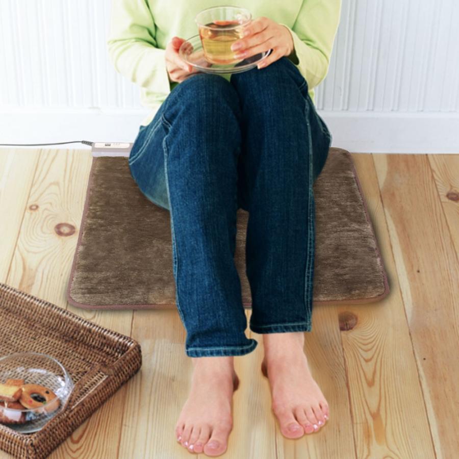 爆買 電子コントロール式ホットミニマット 58×58cm | あったかグッズ