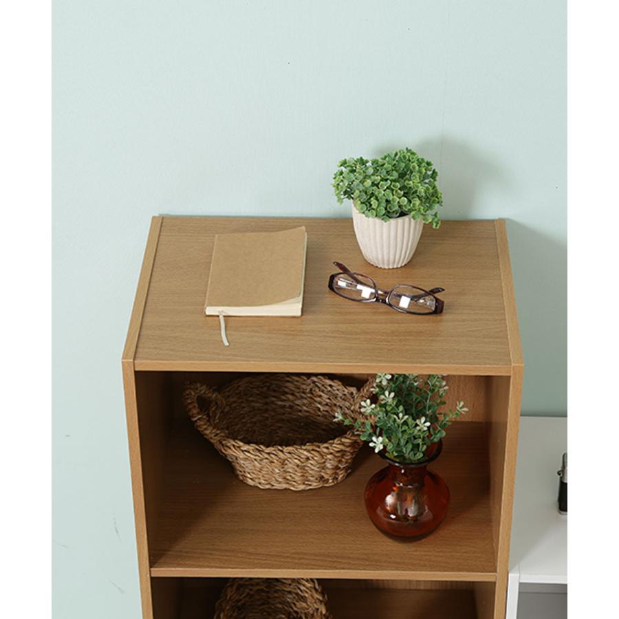 爆買 カラーボックス 3段 ビーチ 不二貿易 HP973 | 本棚 コミック 漫画