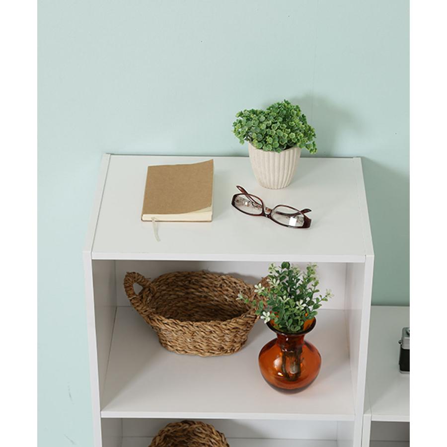 爆買 カラーボックス 3段 ホワイト 不二貿易 HP973 | 本棚 コミック