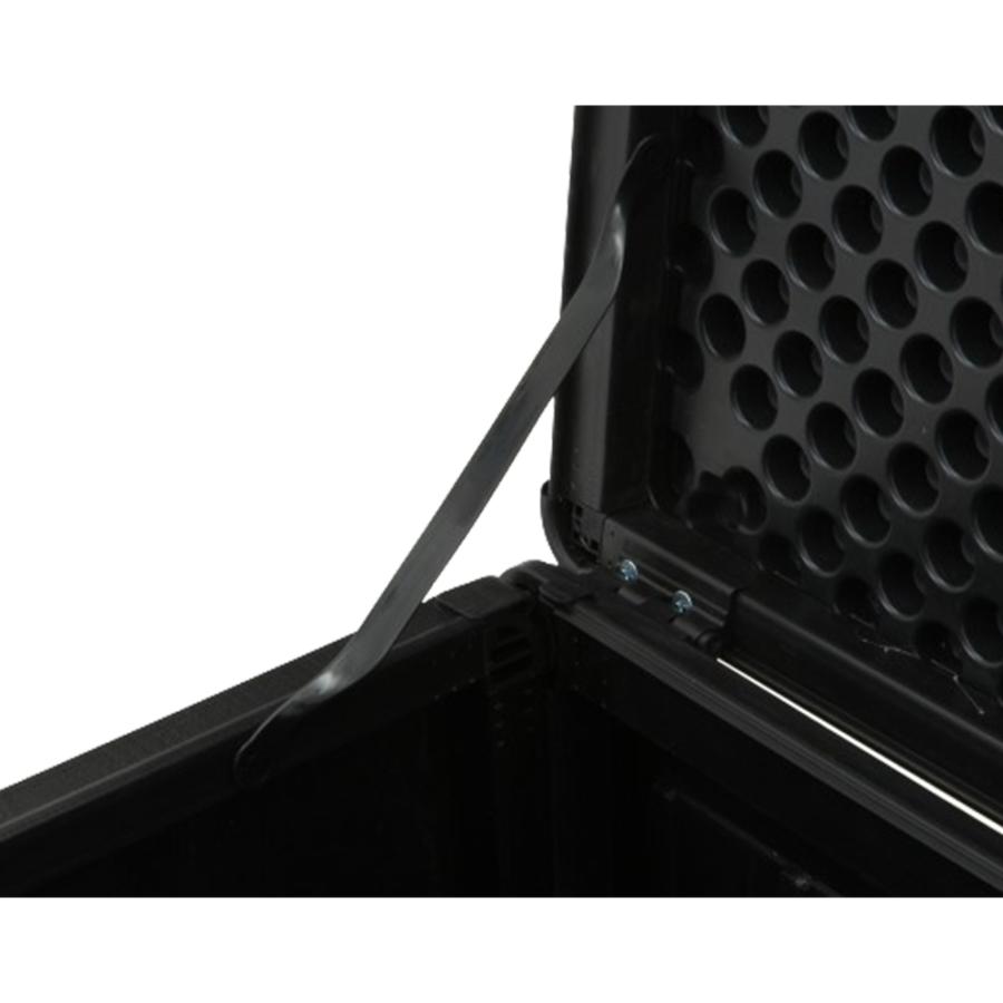 収納BOX ベンチ 190L ブラック 組立式 不二貿易 | 宅配ボックス 収納