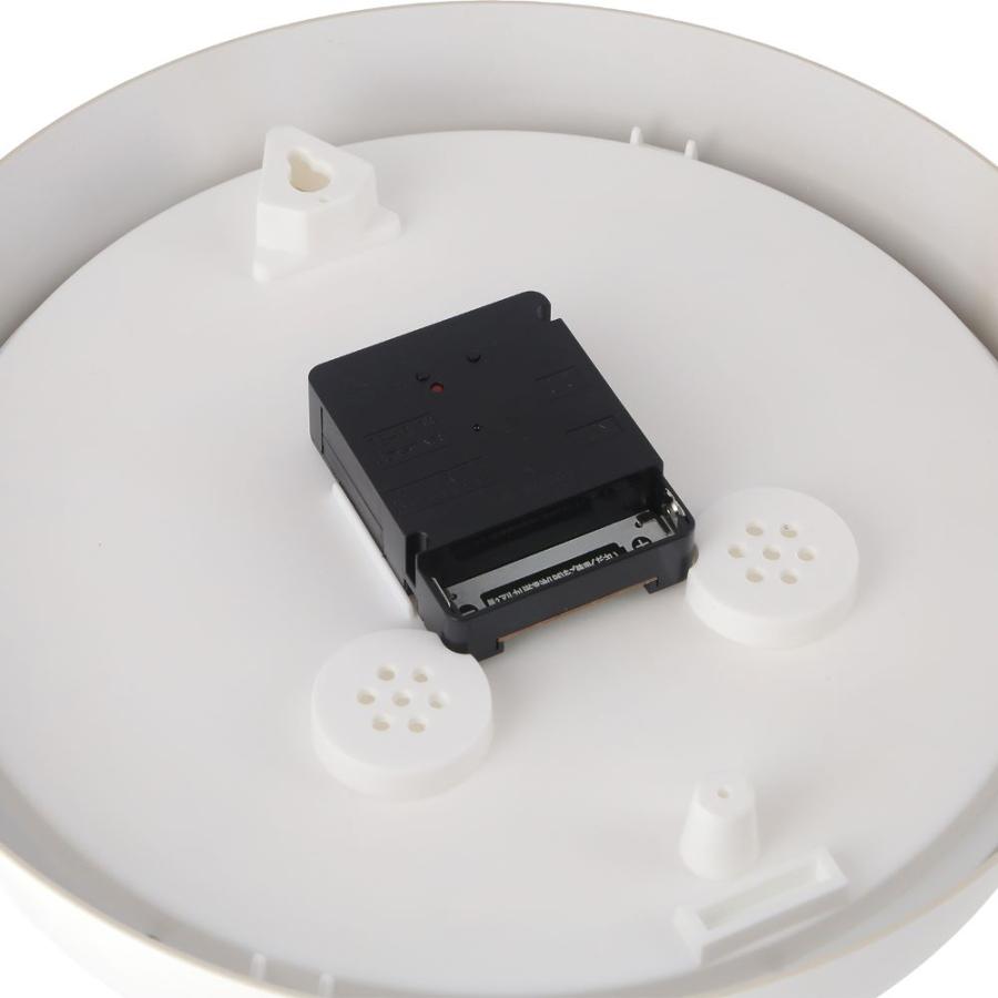 電波 掛け時計 直径27cm カペラ 北欧テイスト 電池式 不二貿易 | 時計