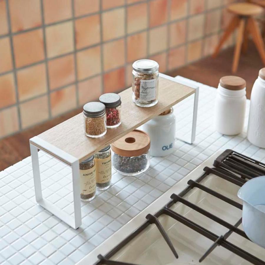 Tosca キッチンラック ワイド 調味料入れ 北欧 キッチン雑貨 台所 スパイスラック 調味料ラック キッチン収納 スパイス キッチングッズ キッチン キッチン用品 C0 ロイヤル通販 通販 Yahoo ショッピング