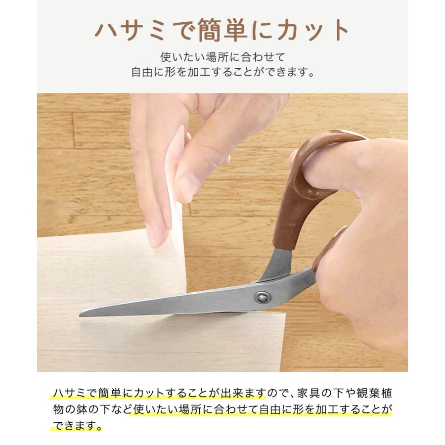 チェアマット 透明 クリア おしゃれ 122 × 91cm 厚さ1.5mm 日本製 | マット デスクマット フロアマット |  | 06