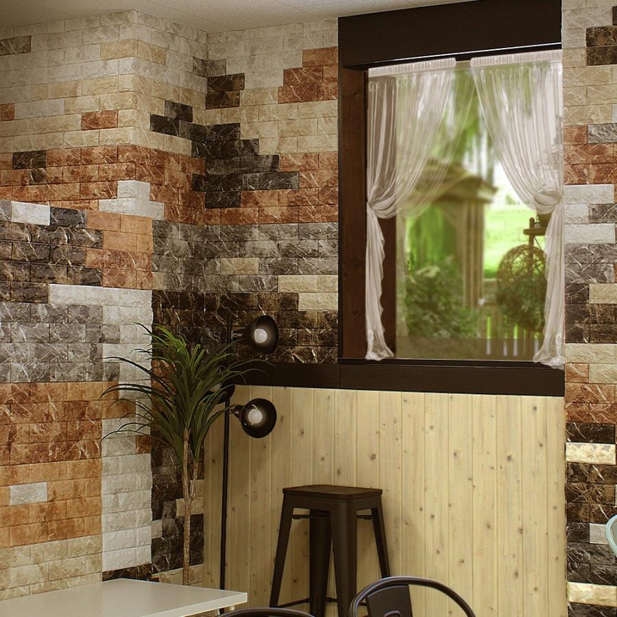 ビンテージ レンガ 立体 クッションシート 12枚セット シート シール タイル ウォールステッカー 壁紙 Diy リフォーム ウオールステッカー クッション 壁 C232 6 ロイヤル通販 通販 Yahoo ショッピング