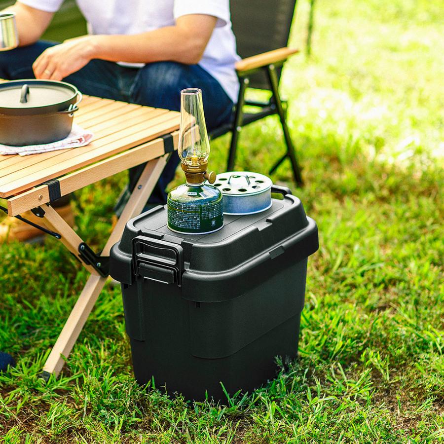 リス スタッキングトランクカーゴ 収納BOX 3個セット 50L 22L TC-50S