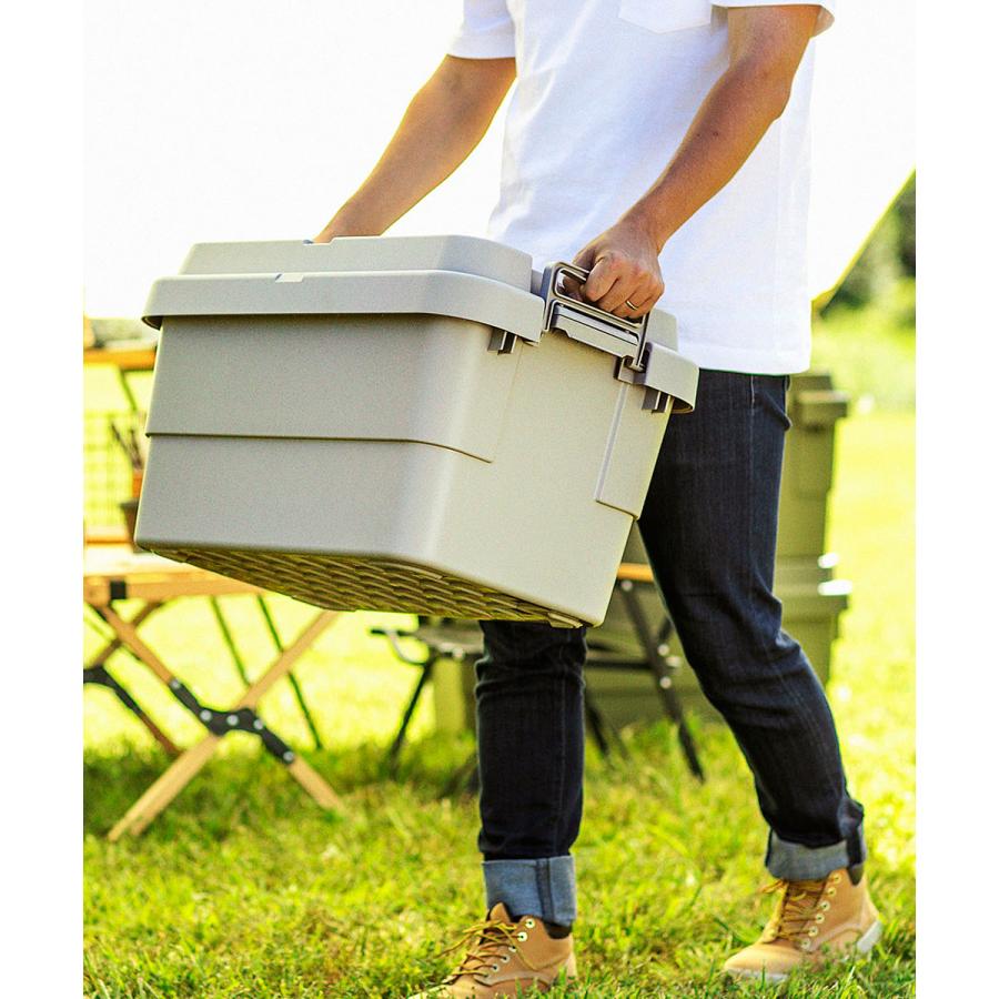 リス スタッキング トランクカーゴ TC-50S 収納BOX 50L キャンプ 収納
