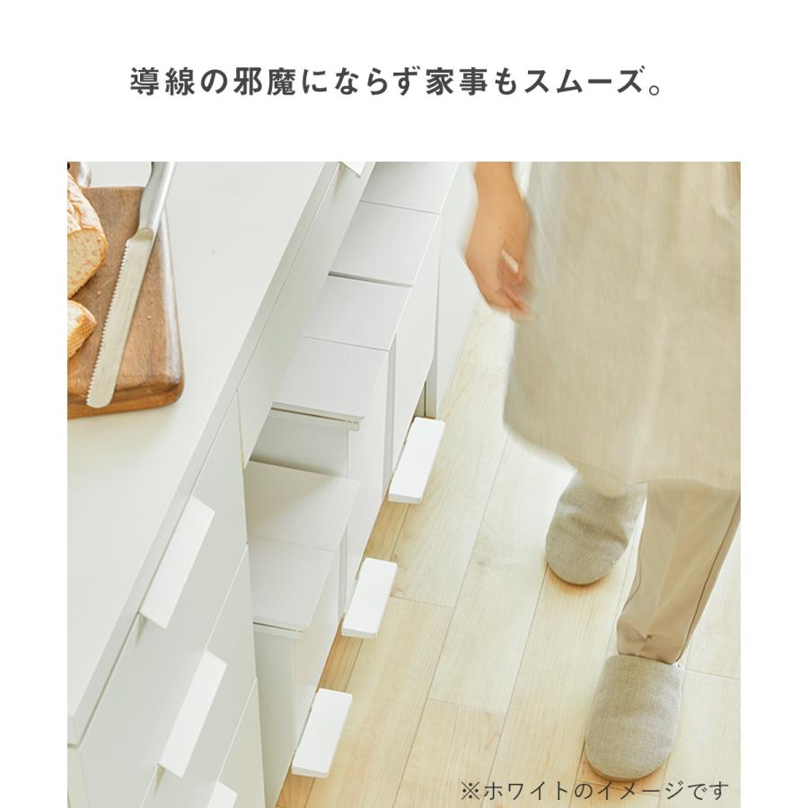 SOLOW ソロウ ペダル オープンツイン ゴミ箱 45L 2個セット ブラック | ごみ箱 ダストボックス ゴミ入れ 45リットル トラッシュカン ゴミ箱 ごみばこ ごみ入れ_5