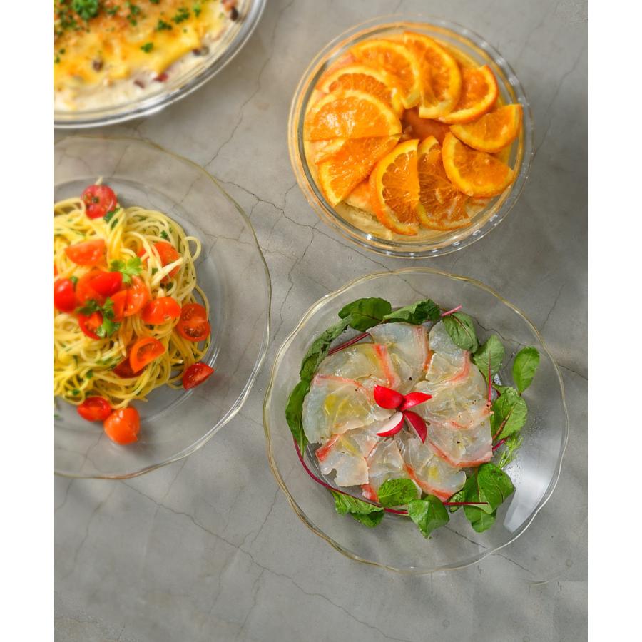 HARIO ハリオ ガラスプレート 耐熱ガラス HPL-80-BK 日本製 | パイ