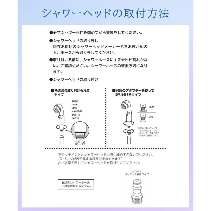 浄水器メーカーが作った シャワーヘッド クリンスイ 日本製 SM302 浄水ウルトラファインバブルシャワー | 節水 cleansui 塩素除去 メイク落とし 毛穴汚_6