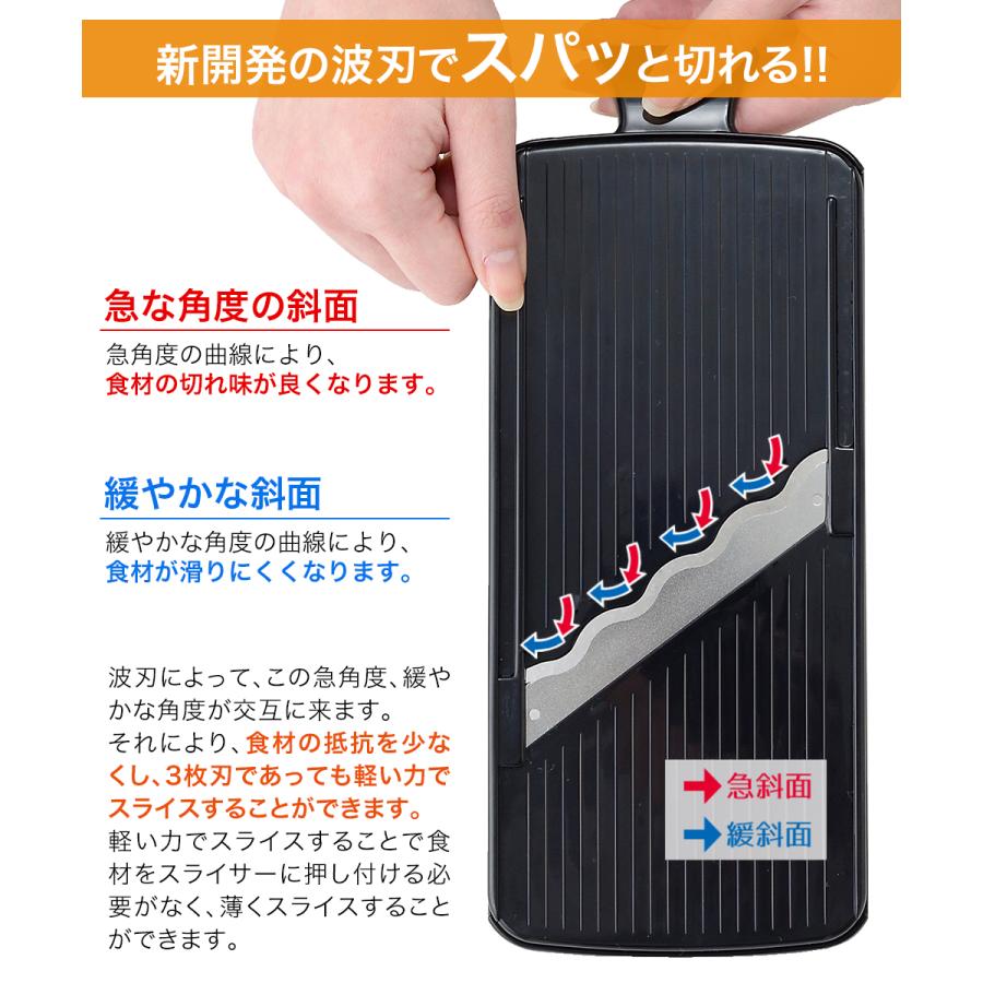 ステンレス おろし&スライサー セット 角型 ザル・バット 付 7点セット