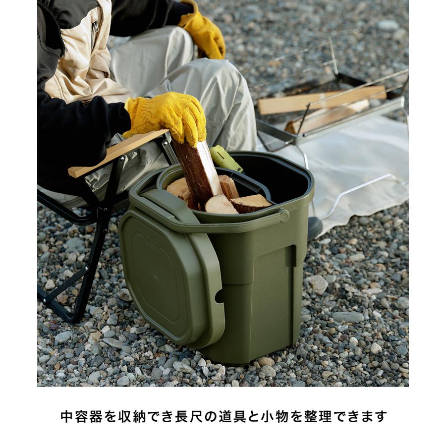 トランクカーゴ バケットカーゴ 22L 日本製 リス | 収納バケツ 椅子