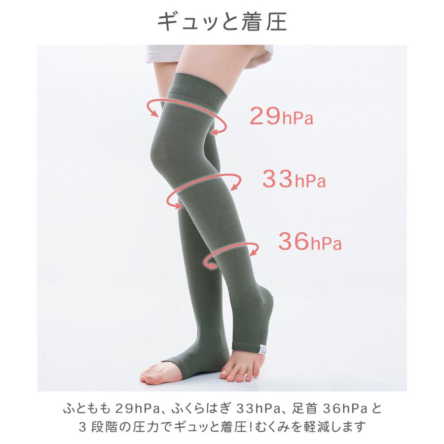 爆買 かかと付きレッグウォーマー Soi Therm | レッグウォーマー 冷え