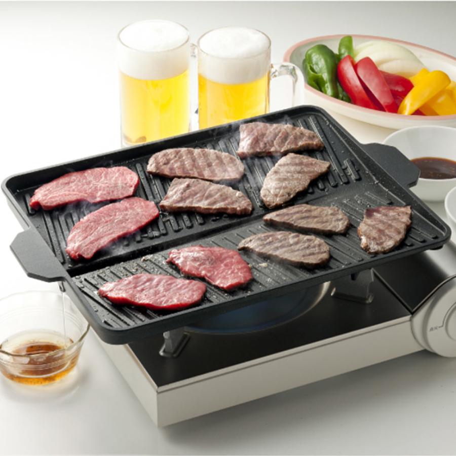 イシガキ ヘルシー 焼肉グリル 角型 卓上カセットコンロ専用 おいしさ特選便 | 焼肉 カセットコンロ専用 角型 ヘルシー 鉄板 プレート サムギョプサル |  | 03