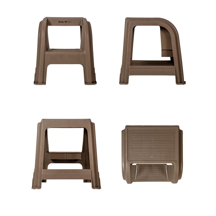 スツール ステップ L 高さ45cm ブラウン MA-4120 Boite ベストコ 日本