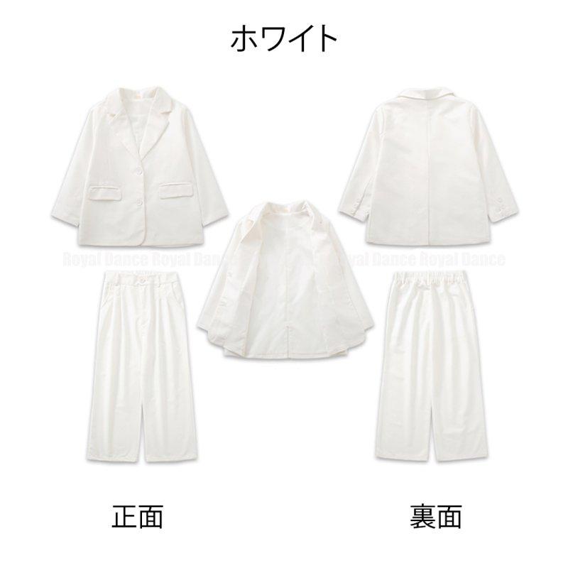 キッズ ダンス 衣装 セットアップ ヒップホップ hiphop ジャケット パンツ ズボン セットアップ スーツ ストリート シャツ アースカラー | Royal Dance | 07