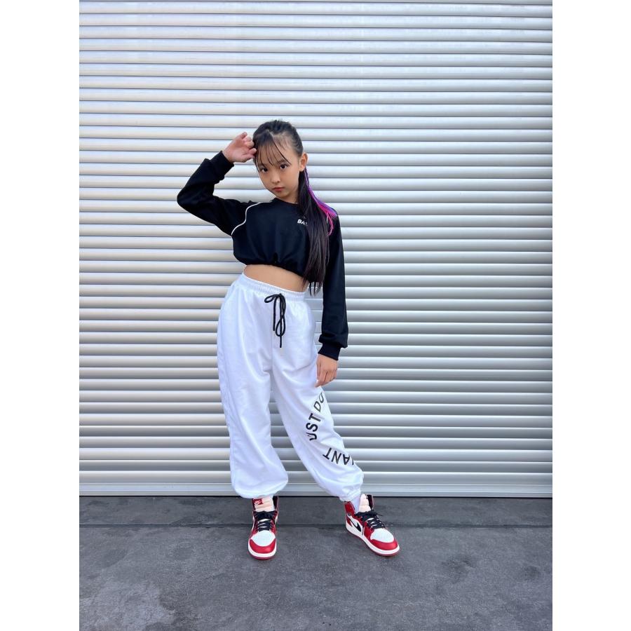 Royal Dance（ロイヤルダンス） キッズ ダンス衣装 トップス 長袖 ヘソ