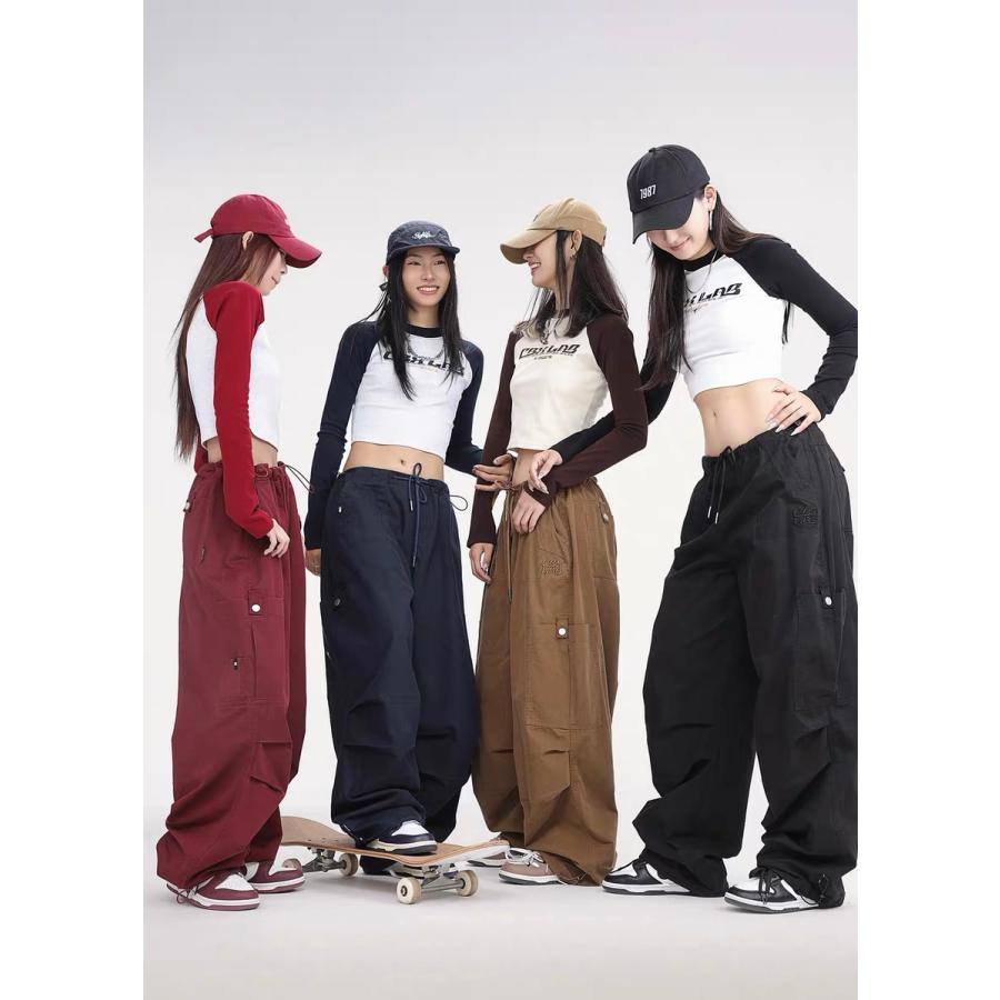【CBX LAB】WIDE BAGGY PANTS (6 Colors) 1981ロイヤルダンス キッズダンス衣装 通販