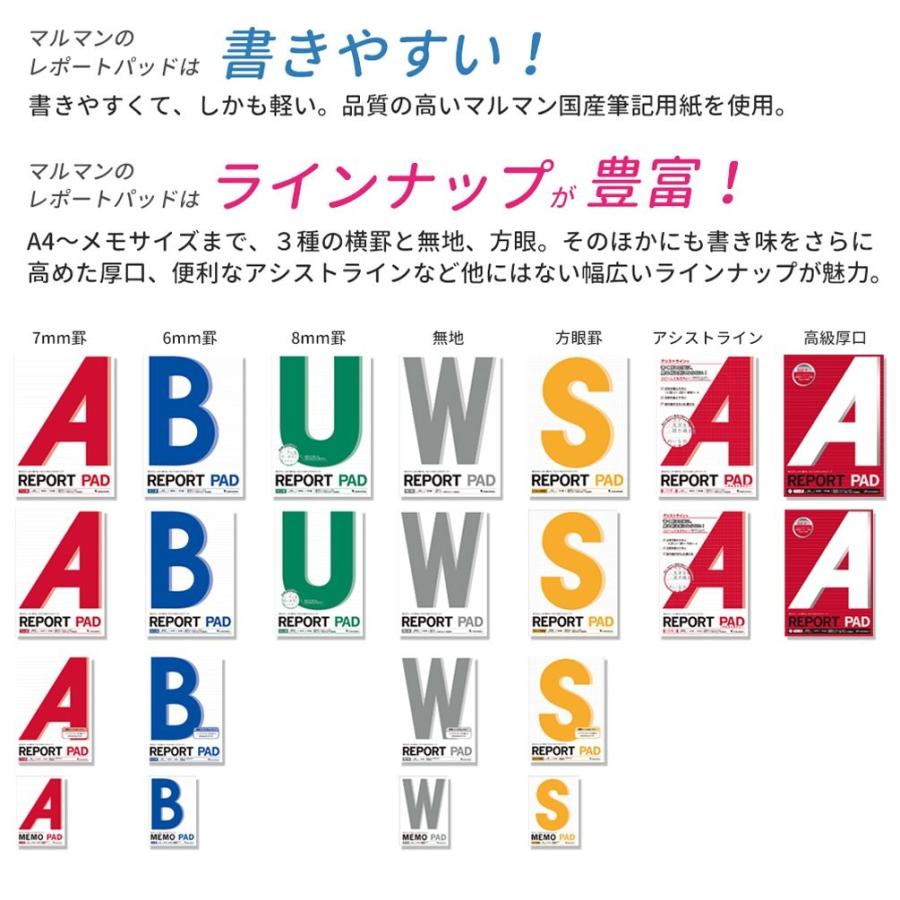マルマン レポート用紙 レポートパッド 5mm 方眼罫 A5 P164a 10冊セット Www Unipymes Com