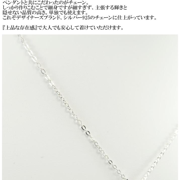 メンズ ネックレス クロス 十字架 キラキラ クリスタル シルバー９２５ ペンダント レディース ブランド_10