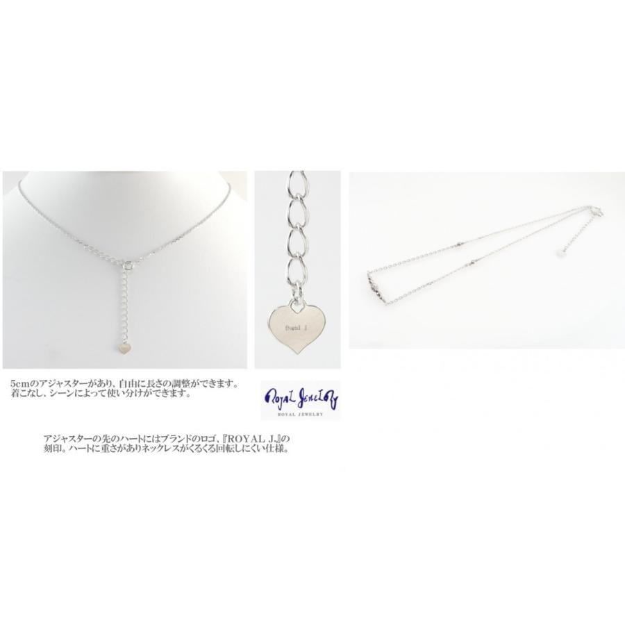 レディース ネックレス プラチナ pt850 エターナル ミラー ブランド ロイヤルジュエリー シルバー９２５チェーン｜royaljewelry｜06