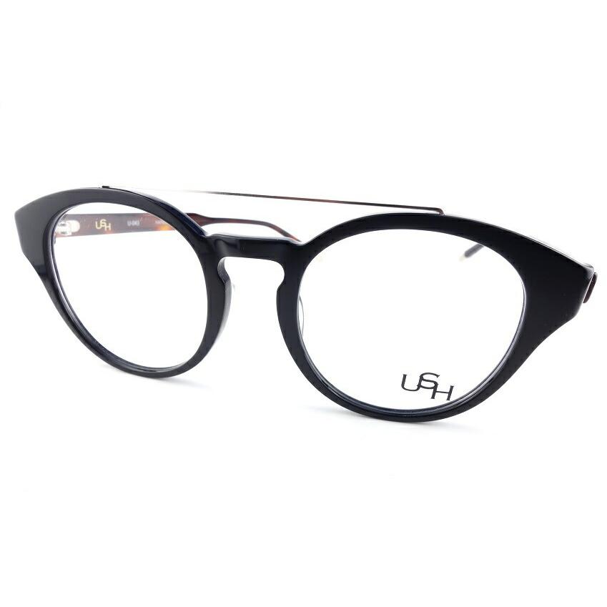 ポイント10倍】USH/アッシュ U-043 Mason 01 メガネフレーム 基本  