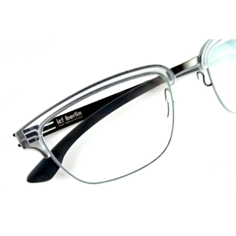 ic!berlin/アイシーベルリン Ricky Y.Gun-Metal：Sky-Greyメガネ大賞