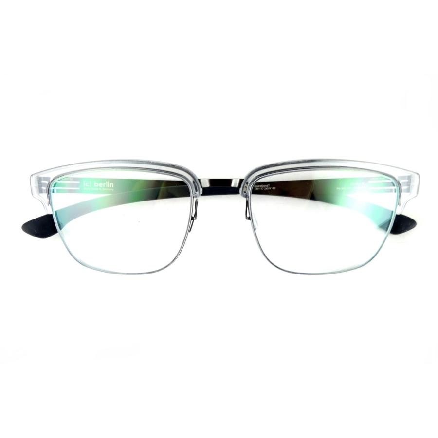 ic!berlin/アイシーベルリン Ricky Y.Gun-Metal：Sky-Greyメガネ大賞